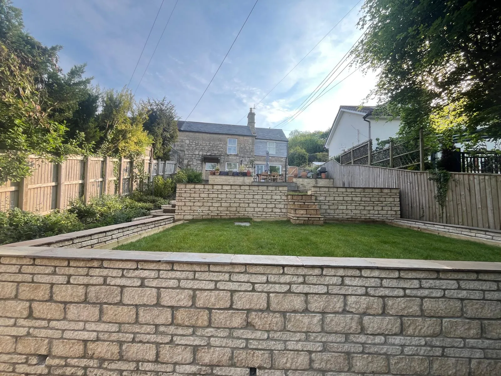 garden build — recent project in Bath & BANES