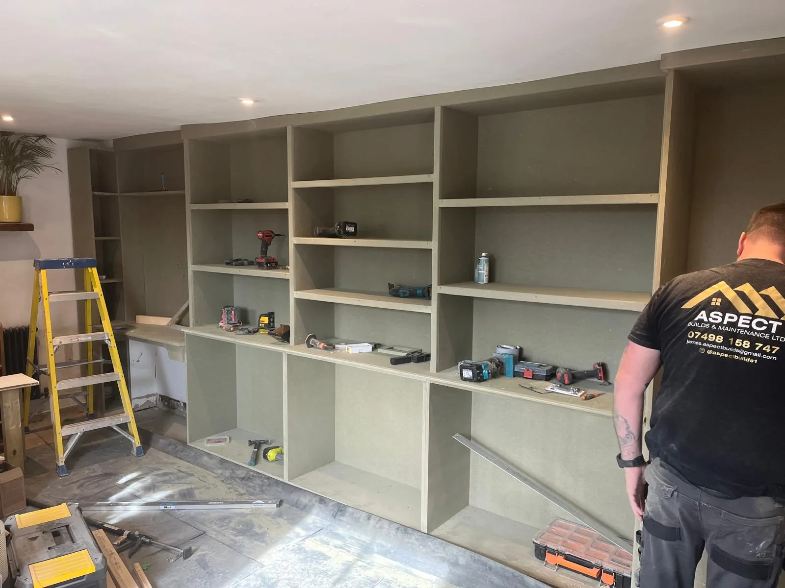Custom Cabinet Build in Bath by Aspect Builds — photo 6 of 9