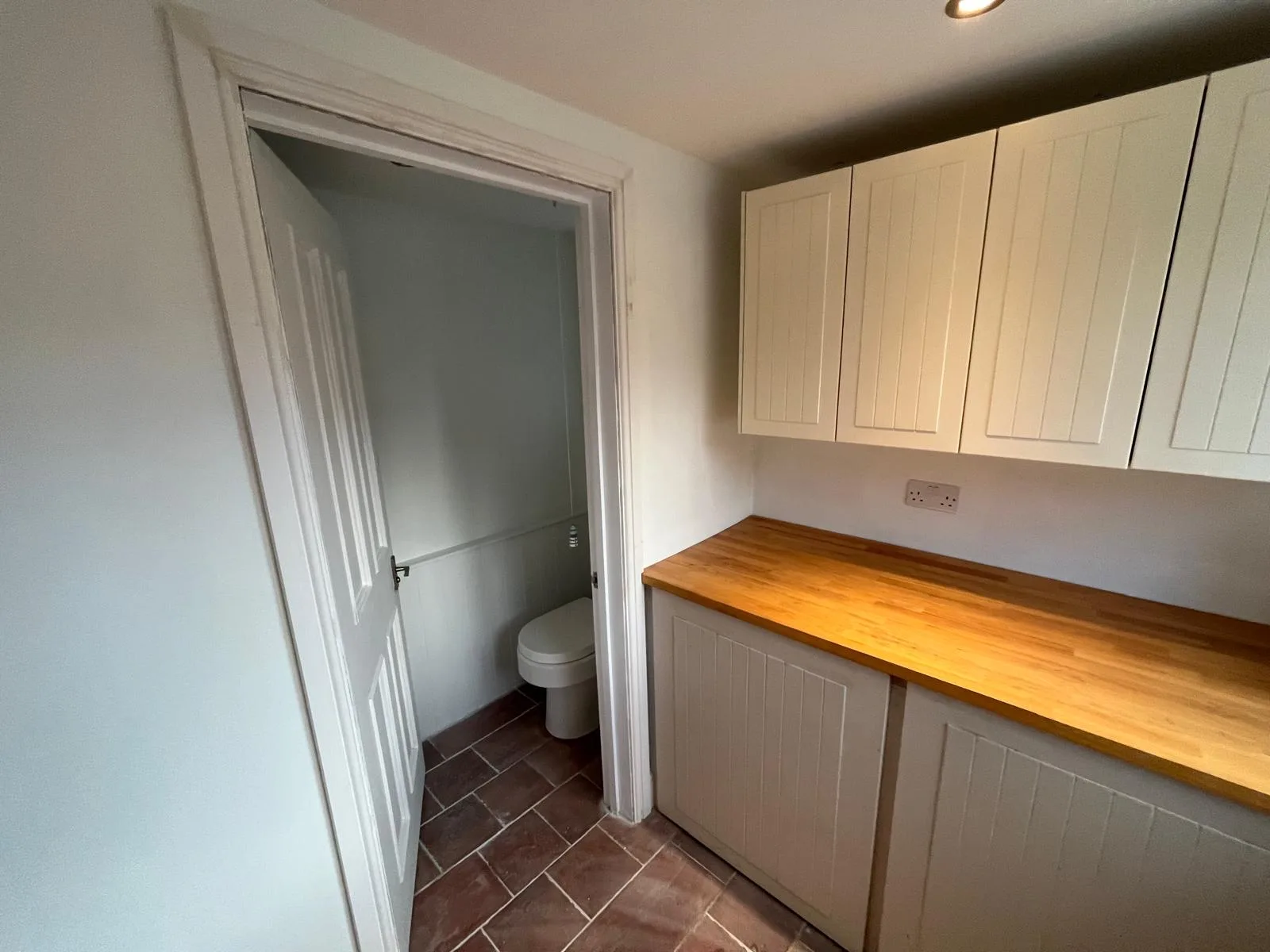 Custom kitchen installation in Bath by Aspect Builds with integrated appliances