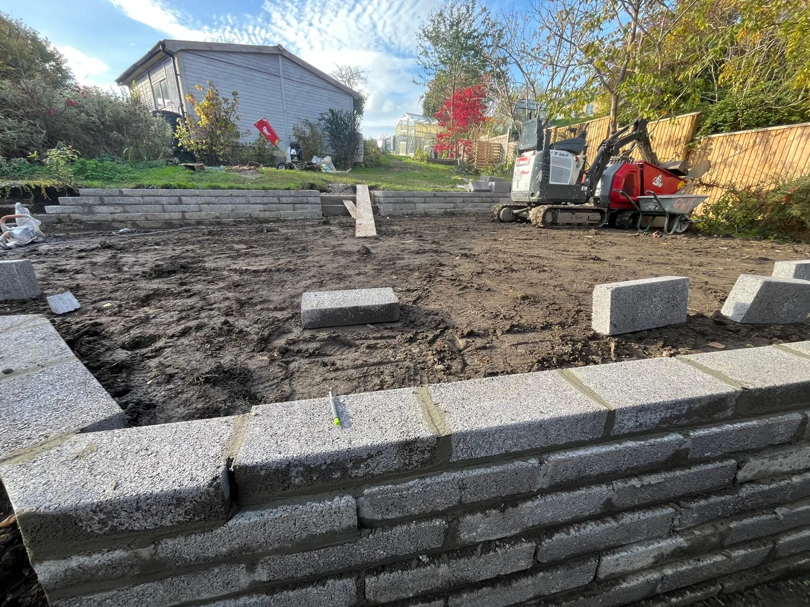 Garden Wall & Landscaping in Bath by Aspect Builds — photo 5 of 7