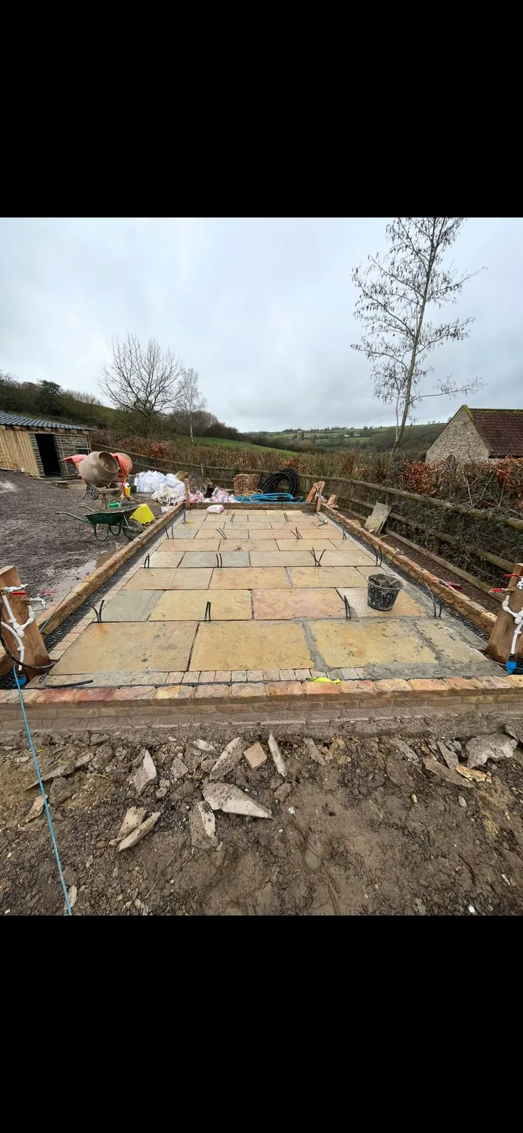 Greenhouse Base Construction in Bath by Aspect Builds — photo 4 of 6